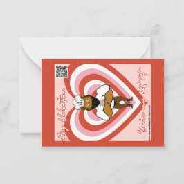 バレンタインデーカード #5 ノートカード