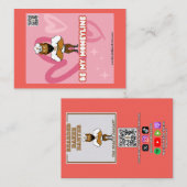 バレンタインデーカード #8 ノートカード (正面/裏面)