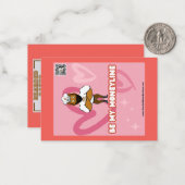 バレンタインデーカード #8 ノートカード (正面/裏面インサイチュ)