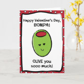 バレンタインデーカードfor Bompa カード (黄色い花)