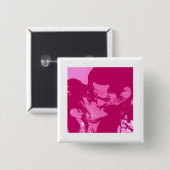 バレンタインデーキス 缶バッジ (正面&裏面)