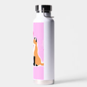 バレンタインデーキツネ ウォーターボトル (左面)