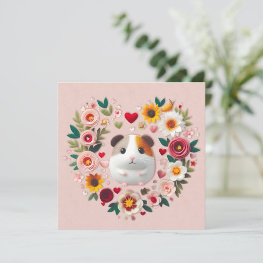 バレンタインデーギニアピグ シーズンカード (スタンド正面)