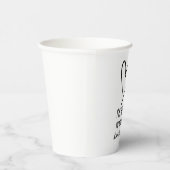 バレンタインデーギフトは私のもの 返品不可 紙コップ (右)