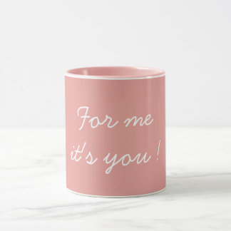 バレンタインデーギフト For Me It's You マグカップ