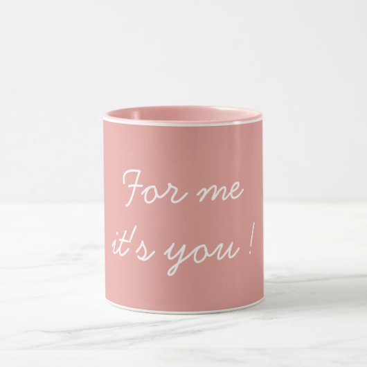 バレンタインデーギフト For Me It's You マグカップ (中央)