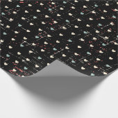 バレンタインデーグランジ ラッピングペーパー (角)