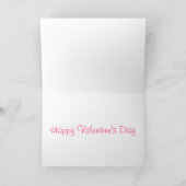 バレンタインデーグリッターLOVE写真 シーズンカード (内部)