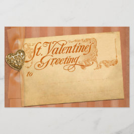 バレンタインデーグリーティングアンティークヴィンテージ