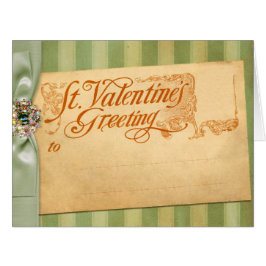 バレンタインデーグリーティングアンティークヴィンテージ