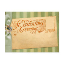 バレンタインデーグリーティングアンティークヴィンテージ