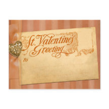 バレンタインデーグリーティングアンティークヴィンテージ