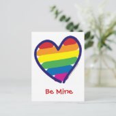 バレンタインデーゲイプライド シーズンポストカード (スタンド正面)