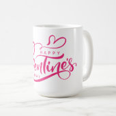 バレンタインデーコーヒーマグ コーヒーマグカップ (正面右)