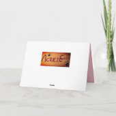 バレンタインデーコールブラックキューピッドキャット シーズンカード (裏面)