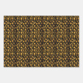 バレンタインデーゴールデンハートズオブラブ ラッピングペーパーシート (正面2)