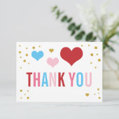 バレンタインデーサンキューカード サンキューカード (スタンド正面)