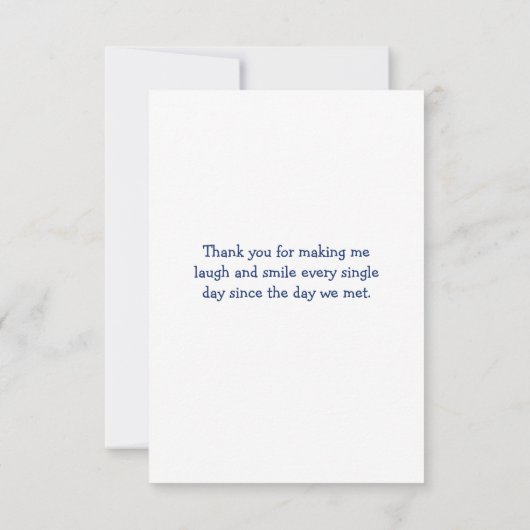 バレンタインデースイートキュートベビーペンギンカード カード (裏面)