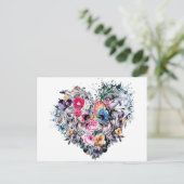 バレンタインデースカルとハート シーズンポストカード (スタンド正面)