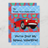 バレンタインデース車 シーズンカード (正面/裏面)