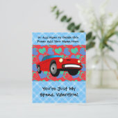 バレンタインデース車 シーズンポストカード (スタンド正面)