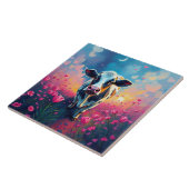 バレンタインデーセラミック装飾瓦 タイル (側面)