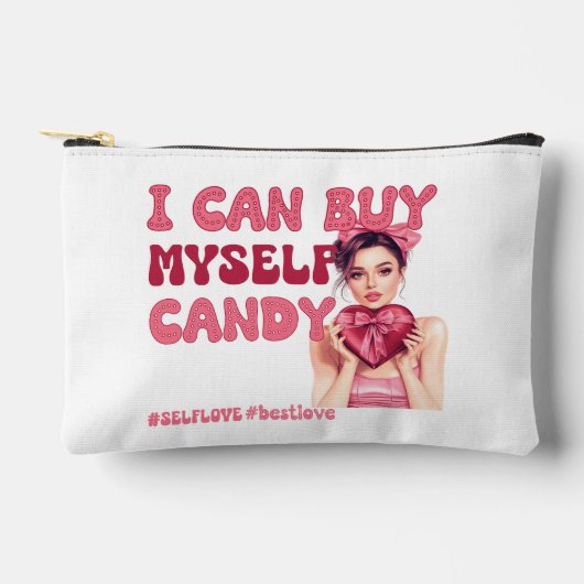 バレンタインデーセルフラブ アクセサリーポーチ (正面)