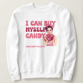 バレンタインデーセルフラブ スウェットシャツ