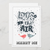 バレンタインデータイポグラフィバレンタインデー シーズンカード (正面/裏面)