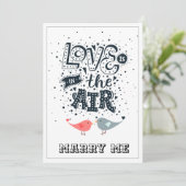 バレンタインデータイポグラフィバレンタインデー シーズンカード (スタンド正面)