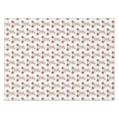 バレンタインデータブリクロスバードヴィンテージ テーブルクロス (正面(横))