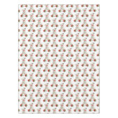 バレンタインデータブリクロスバードヴィンテージ テーブルクロス (正面)