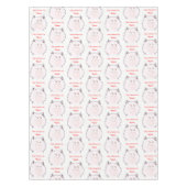 バレンタインデータブレクロス テーブルクロス (正面)