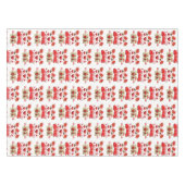 バレンタインデータブレクロス テーブルクロス (正面(横))