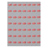 バレンタインデータブレクロス テーブルクロス (正面)