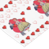 バレンタインデータブレクロス テーブルクロス (アングル)