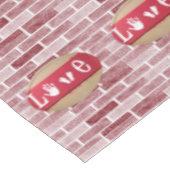 バレンタインデータブレクロス テーブルクロス (アングル)