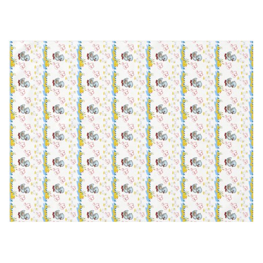 バレンタインデータブレクロス テーブルクロス (正面(横))