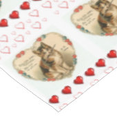 バレンタインデータブレクロス テーブルクロス (アングル)