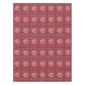 バレンタインデータブレクロス テーブルクロス (正面)