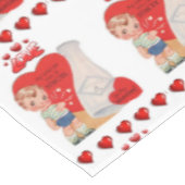 バレンタインデータブレクロス テーブルクロス (アングル)