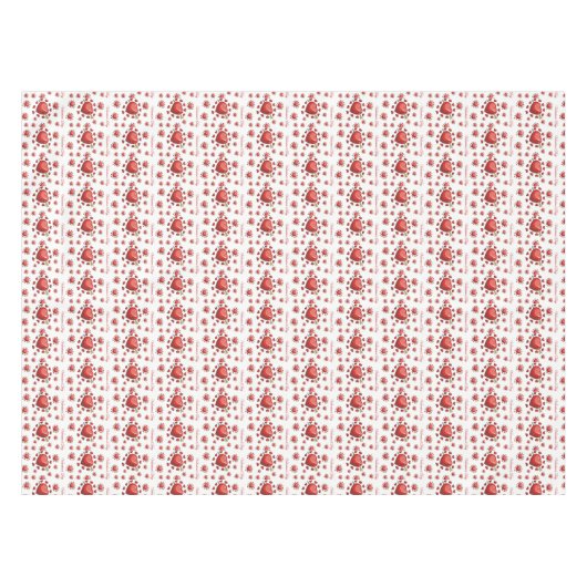 バレンタインデータブレクロス テーブルクロス (正面(横))