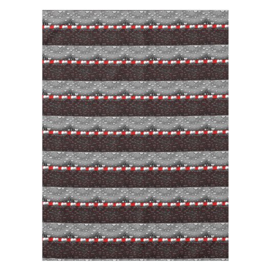 バレンタインデータブレクロス テーブルクロス (正面)