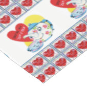 バレンタインデータブレクロス テーブルクロス (アングル)