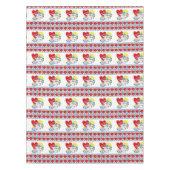 バレンタインデータブレクロス テーブルクロス (正面)