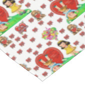 バレンタインデータブレクロス テーブルクロス (アングル)