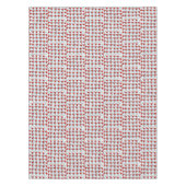 バレンタインデータブレクロス テーブルクロス (正面)