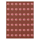 バレンタインデータブレクロス テーブルクロス (正面)