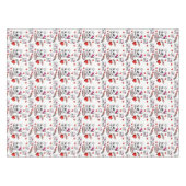 バレンタインデータブレクロス テーブルクロス (正面(横))