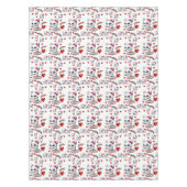 バレンタインデータブレクロス テーブルクロス (正面)